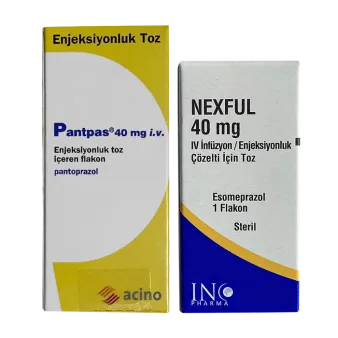 Нексфул Пантапас Nexful Pantapas (Эзомепразол ампулы) :: аналог Нексиум уколов 40мг №1 (1 флакон)