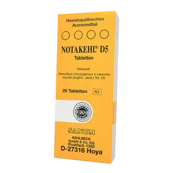 Нотакель D5 (Notakehl D5) таб. №20