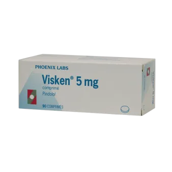 Вискен (Пиндолол) таблетки 5мг №90