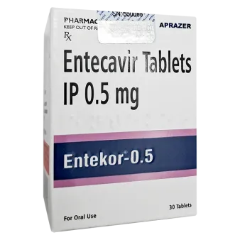 Энтекавир :: Энтекор (Entekor), Энтекаст (Entekast) :: аналог Бараклюд 0,5мг таблетки №30