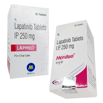 Лапатиниб Lapakast / Herduo / Lapmed :: аналог Тайверб 250мг табл. №30