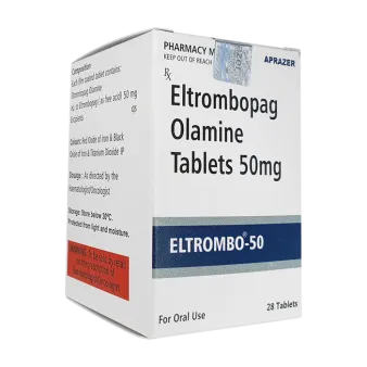 Элтромбопаг полный аналог Револейд (Eltrombo) таблетки 50мг №28!!!