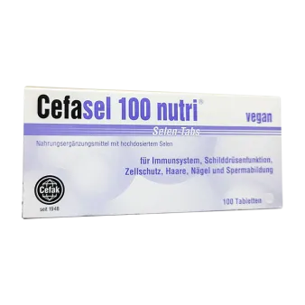 Цефасель (Cefasel) таблетки 100мкг №100