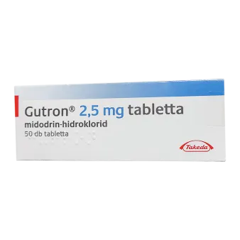 Гутрон (Мидодрин, Gutron) таблетки 2,5 мг №50