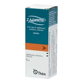 Задитен (Задитор) гл. кап. 0,25мг/мл 5мл