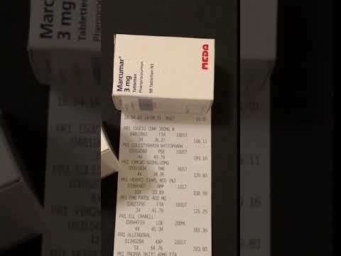 Видео о препарате Маркумар (Фенпрокумон) 3мг таб 100шт